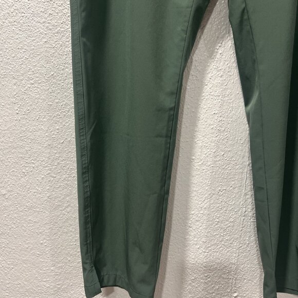 Eddie Bauer Ladies Traveler‎ Pant Medium Green High Rise Active Outdoor Trail - Picture 3 of 14